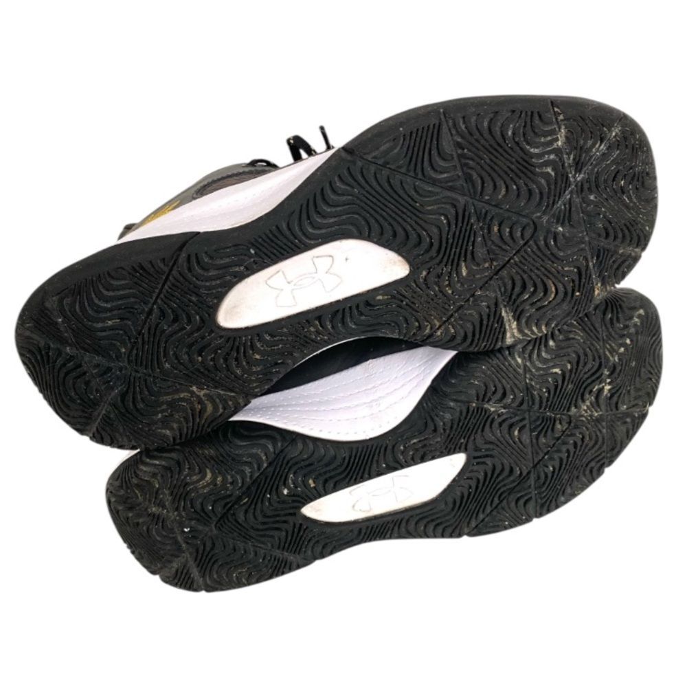Under Armour UA 3Z6 Basketball Shoes Black Gold Unisex Performance Sneakers 8 - Picture 5 of 6